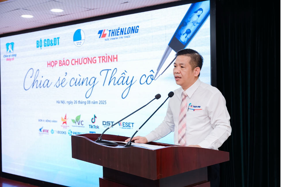 Ông Trịnh Văn Hào, Giám đốc Truyền thông và Đối ngoại Tập đoàn Thiên Long