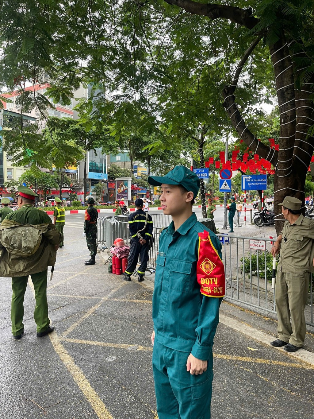 Phường Ngọc Hà sẵn sàng phục vụ lễ sơ duyệt diễu binh, diễu hành