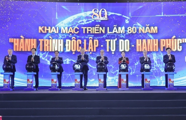 Khai mạc triển lãm 80 năm hành trình Độc lập - Tự do - Hạnh phúc