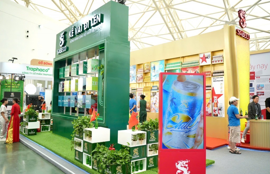 SABECO truyền cảm hứng với chặng đường 150 năm tại Triển lãm thành tựu đất nước 2025