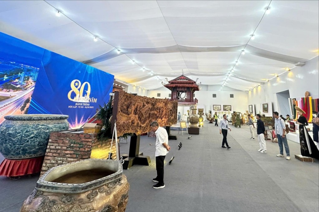 Hoành tráng, sáng tạo triển lãm “80 năm Hành trình Độc lập - Tự do - Hạnh phúc”