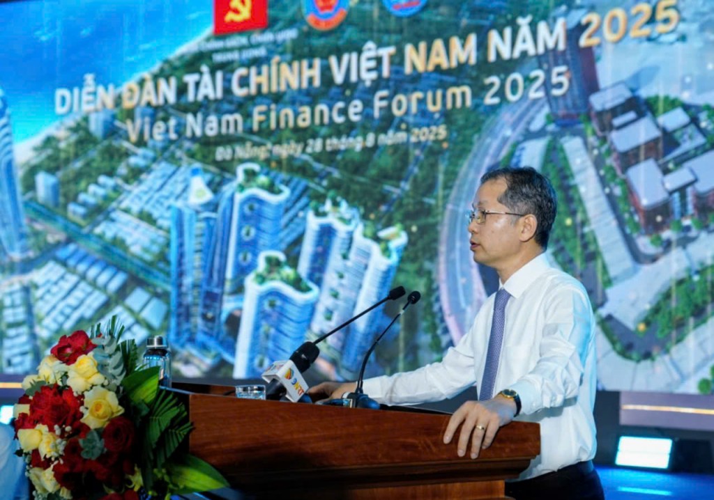Bí thư Thành ủy Đà Nẵng Nguyễn Văn Quảng phát biểu tại sự kiện