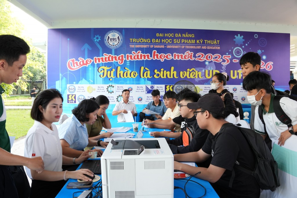 Đại học Sư phạm Kỹ thuật - Đại học Đà Nẵng tổ chức Ngày hội đón tân sinh viên khóa 2025