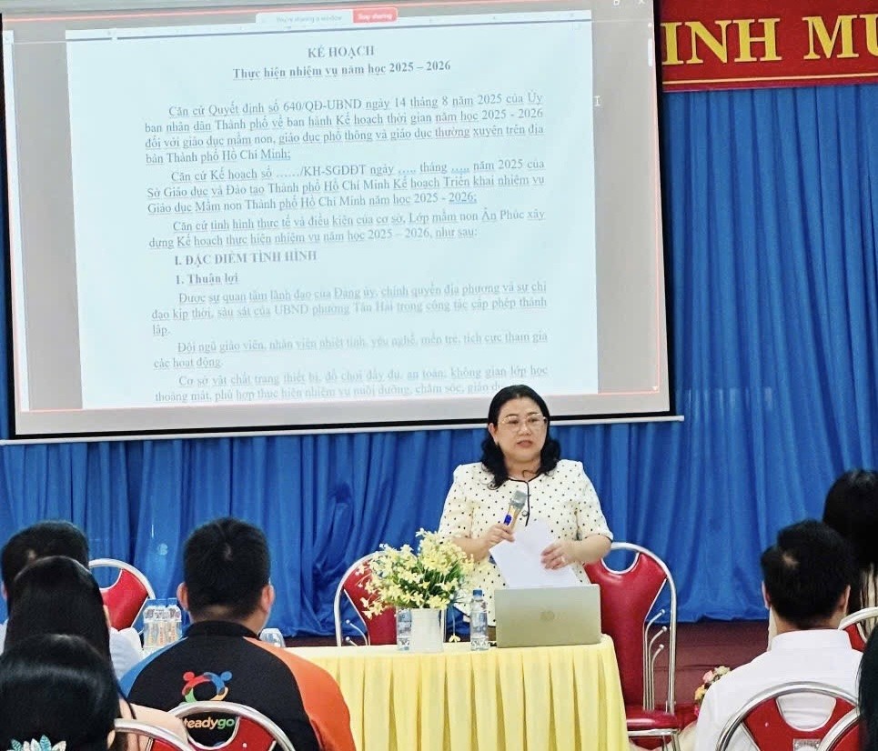 TP HCM: Kết nối phát triển giáo dục mầm non trong năm học mới