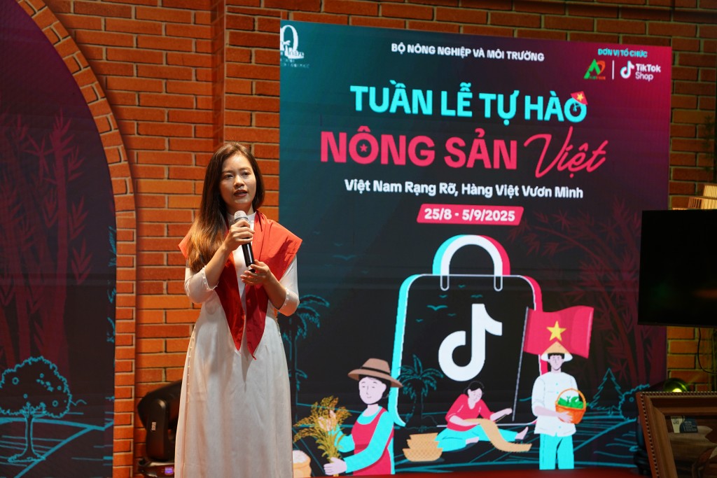 Agritrade và TikTok Shop khai mạc Tuần lễ Tự hào nông sản Việt