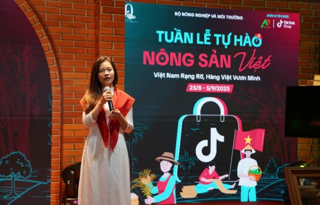Agritrade và TikTok Shop khai mạc Tuần lễ Tự hào nông sản Việt