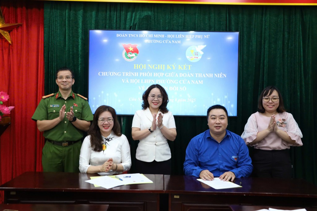 Phường Cửa Nam: Hai tổ chức hội “bắt tay” đẩy mạnh chuyển đổi số