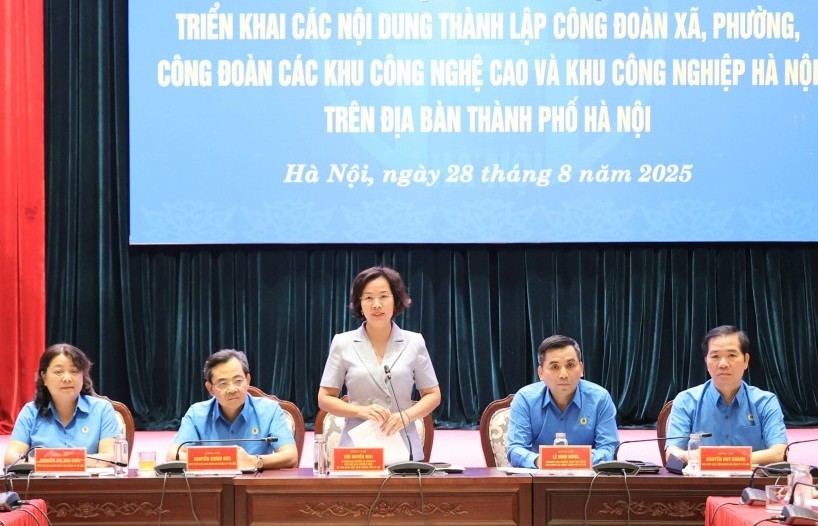 Hà Nội: Dự kiến thành lập 85 Công đoàn xã, phường