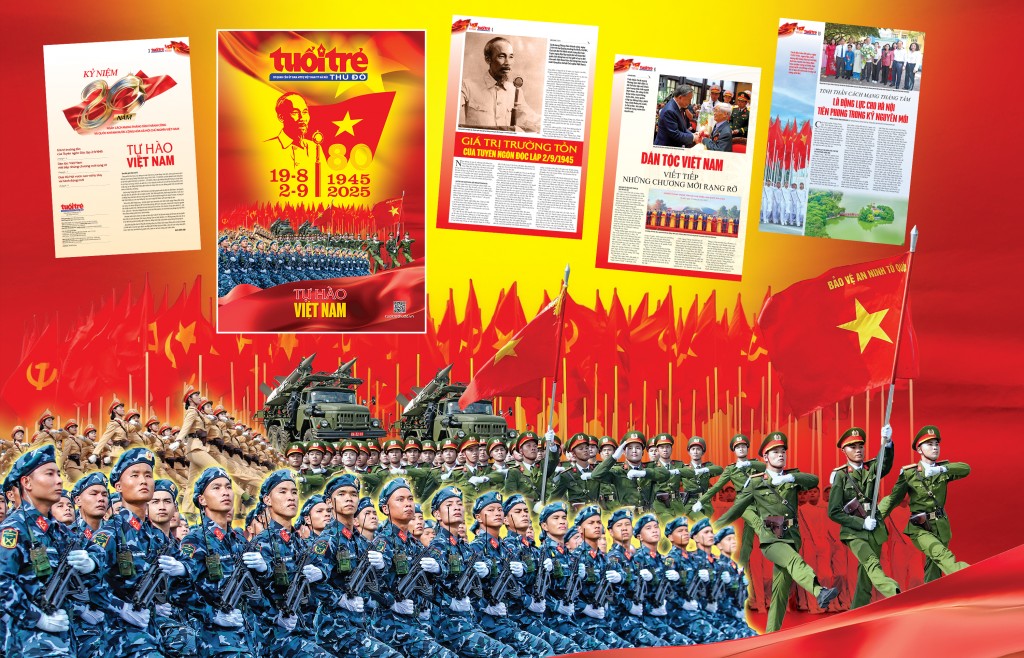 "Tự hào Việt Nam" - Ấn phẩm đặc biệt của Báo Tuổi trẻ Thủ đô chào mừng 80 năm Quốc khánh