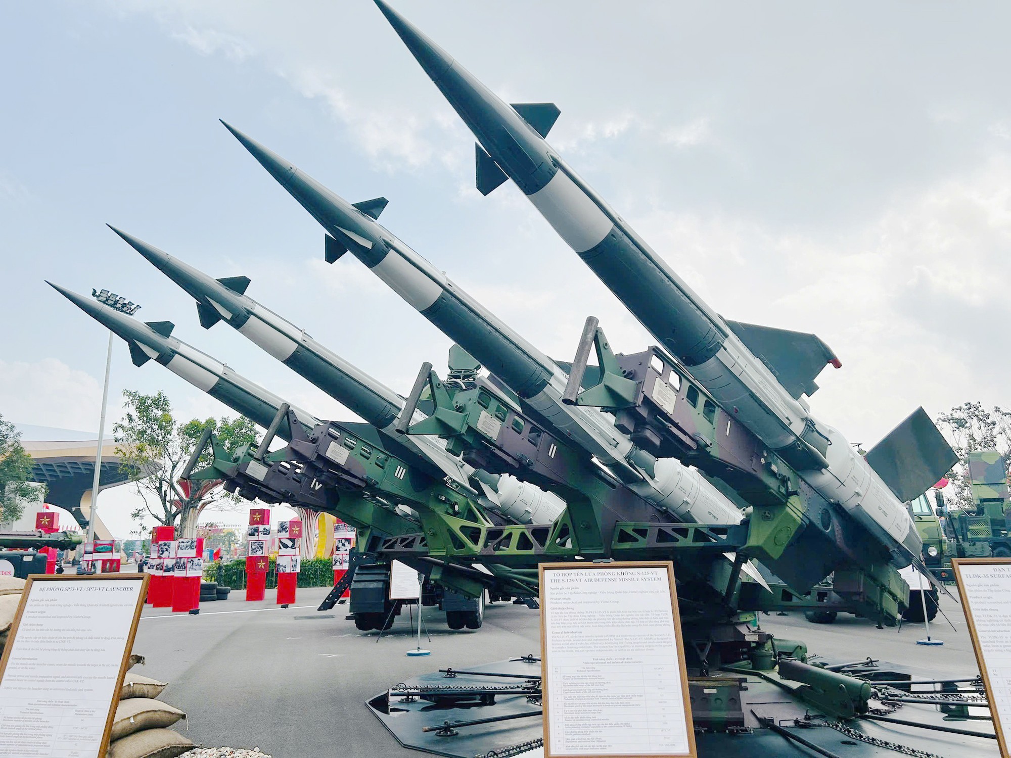 Tên lửa S-125-VT do Viettel cải tiến Tên lửa S-125-VT do Viettel cải tiến