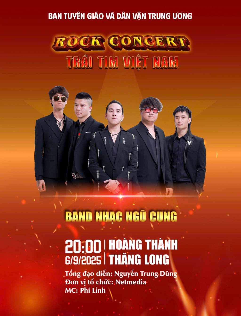 “Rock Concert - Trái tim Việt Nam” hứa hẹn sôi động, bùng nổ