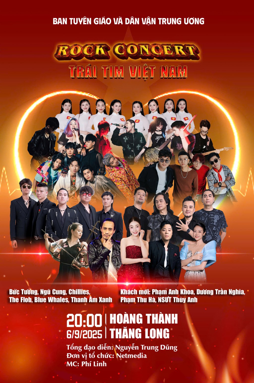 “Rock Concert - Trái tim Việt Nam” hứa hẹn sôi động, bùng nổ