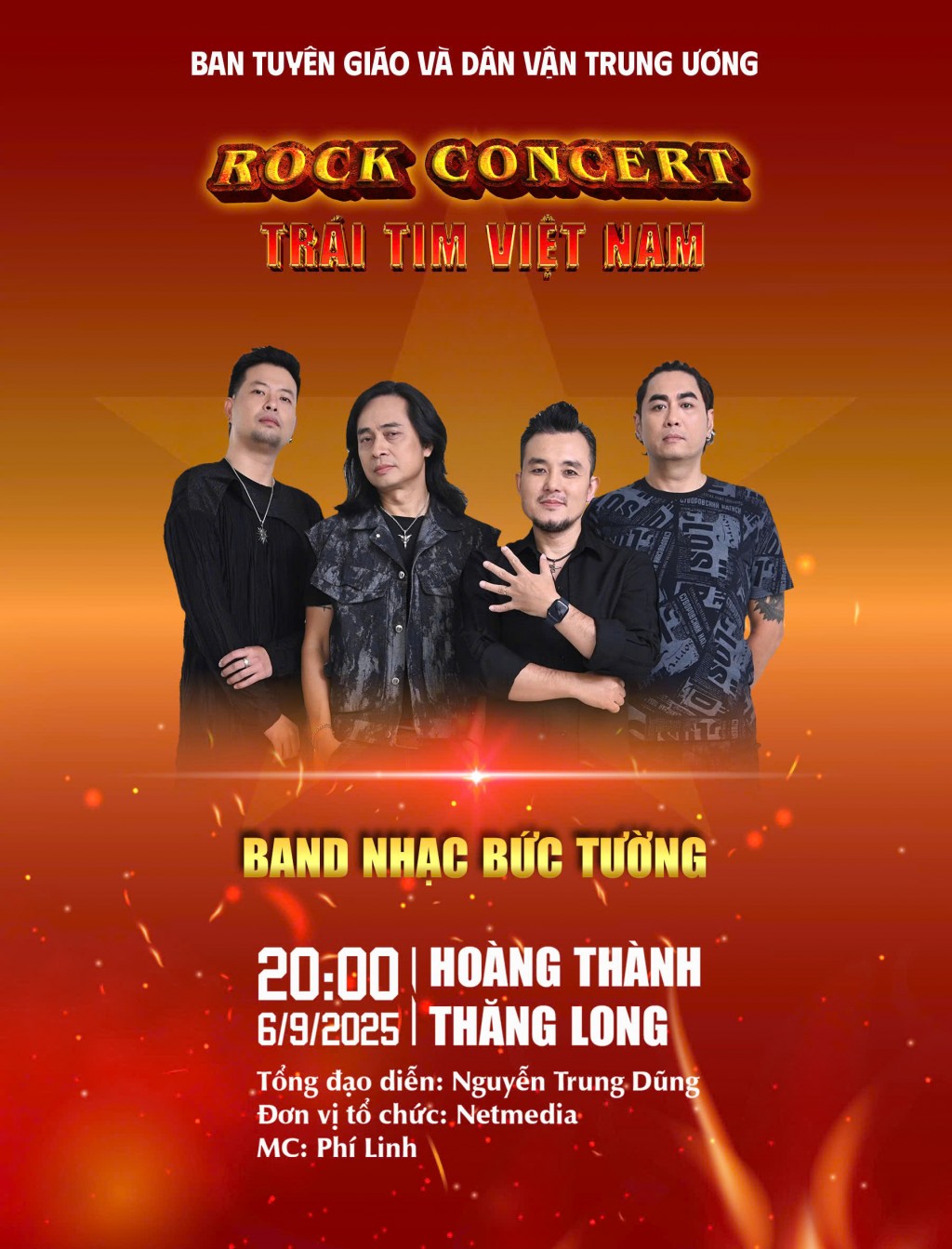 “Rock Concert - Trái tim Việt Nam” hứa hẹn sôi động, bùng nổ