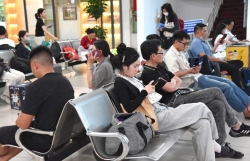 Người dân TP Hồ Chí Minh "nối đuôi" về quê nghỉ lễ 2/9