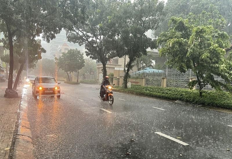 Thời tiết ngày 30/8: Nhiều khu vực có mưa dông