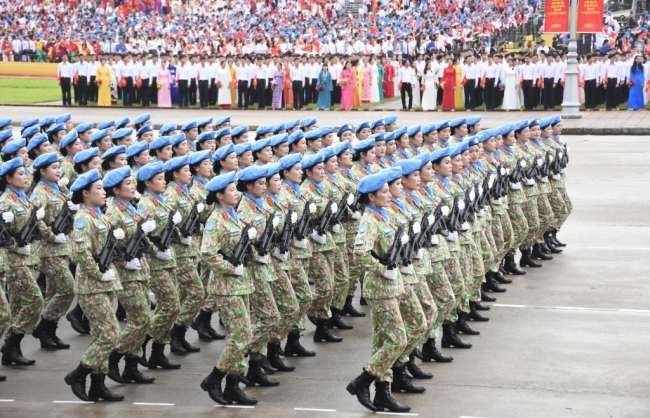 Trang trọng, hoành tráng lễ tổng duyệt diễu binh, diễu hành