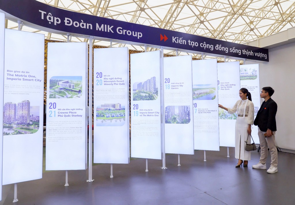 Ấn tượng MIK Group tại Triển lãm Thành tựu Đất nước