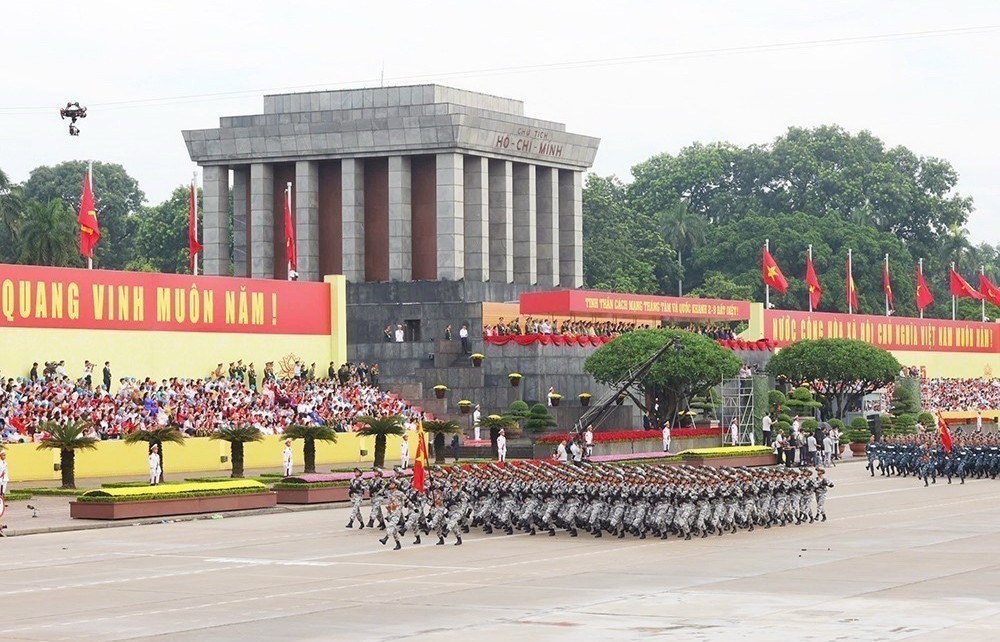 Trang trọng, hoành tráng lễ tổng duyệt diễu binh, diễu hành