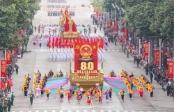 Hà Nội rực rỡ trong mùa thu lịch sử, sẵn sàng cho Đại lễ 80 năm Quốc khánh
