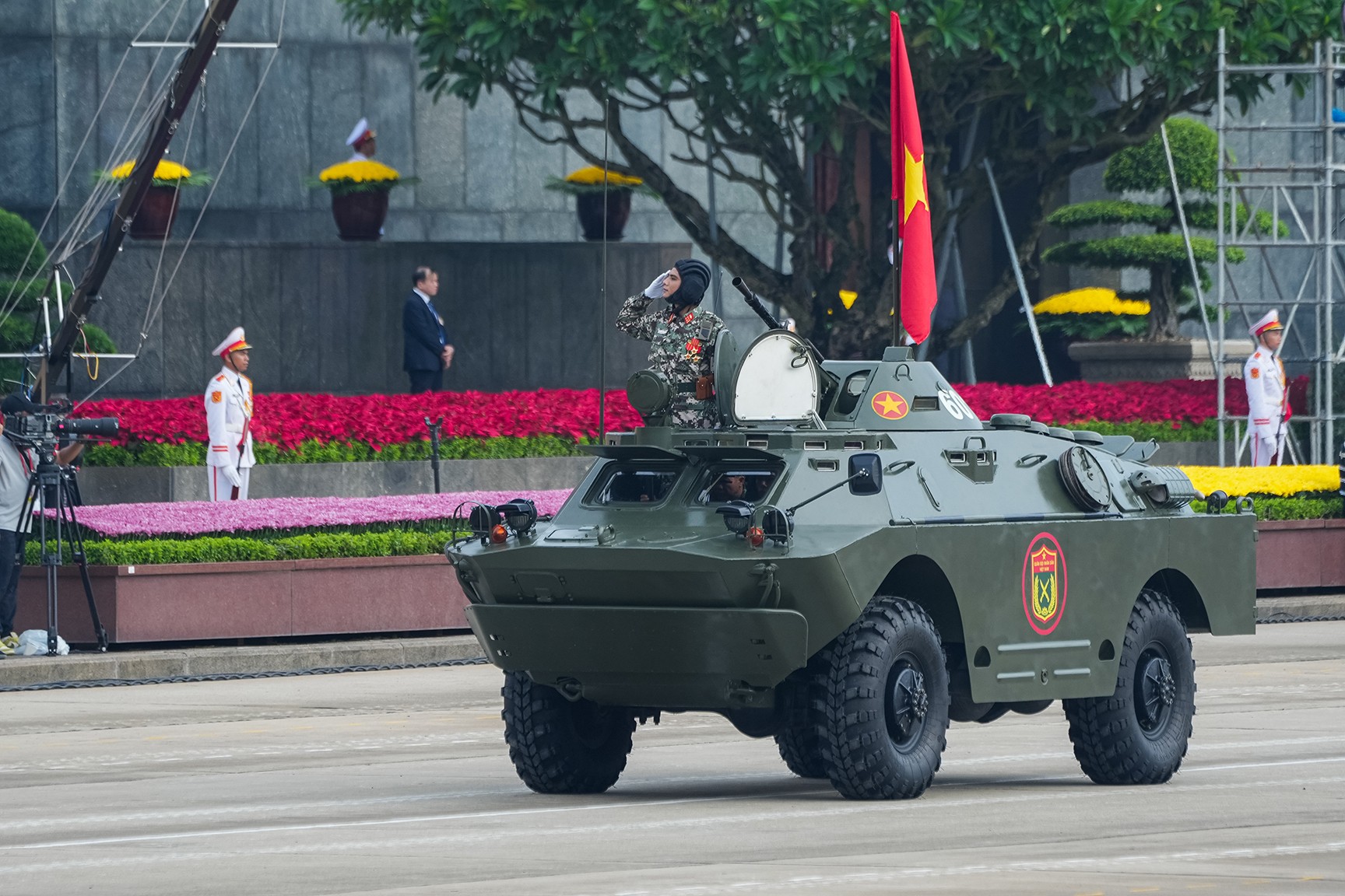 Mãn nhãn chiêm ngưỡng dàn khí tài tại buổi Tổng duyệt A80