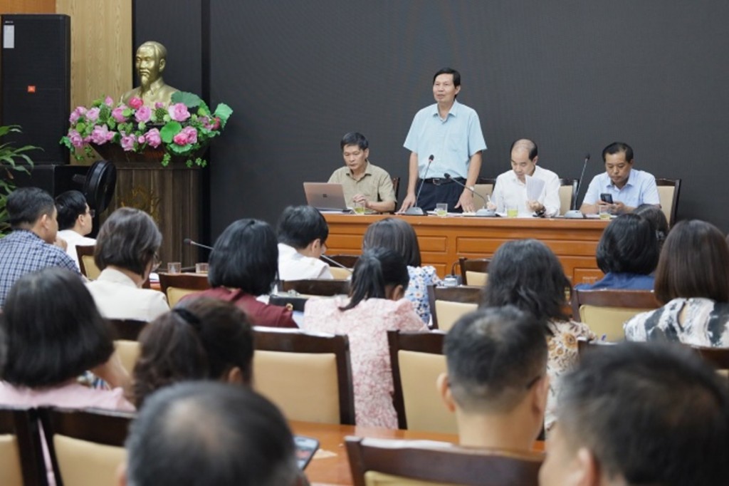 Ban lãnh đạo Sở Y tế Hà Nội họp đánh giá kết quả thực hiện nhiệm vụ chuyên môn với 126 trạm y tế xã, phường