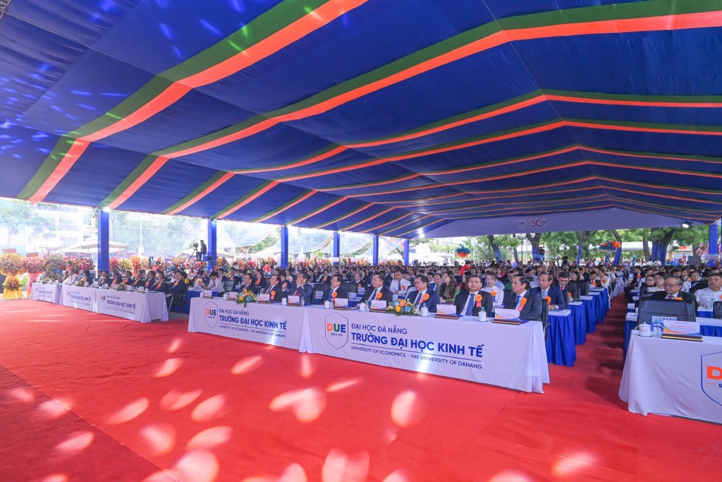 trường Đại học Kinh tế - Đại học Đà Nẵng long trọng tổ chức Lễ kỷ niệm 50 năm xây dựng và phát triển (1975-2025)