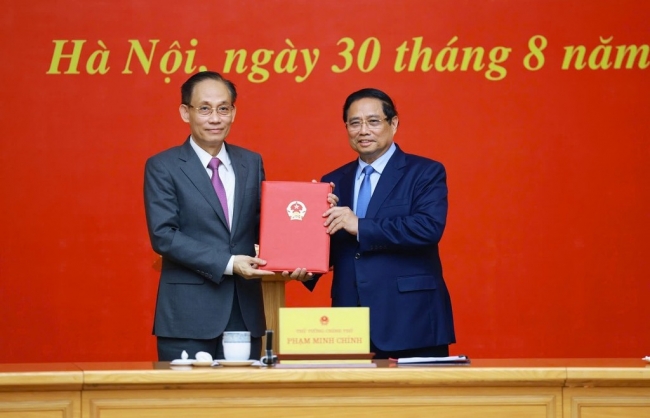 Thủ tướng Phạm Minh Chính trao quyết định giao quyền Bộ trưởng Bộ Ngoại giao