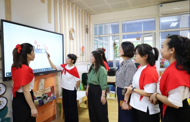 Phường Tương Mai sẵn sàng cho năm học mới