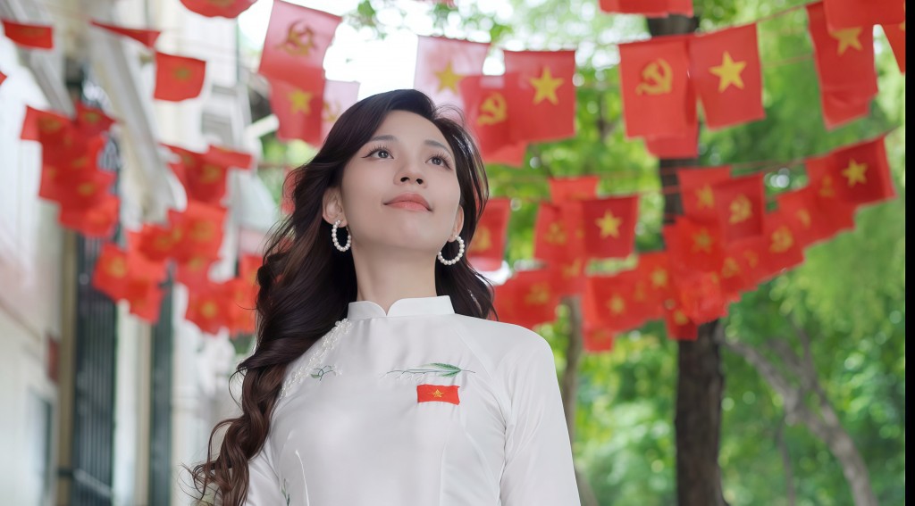 Á khôi Mivi Diễm Anh bày tỏ tình yêu đất nước bằng âm nhạc