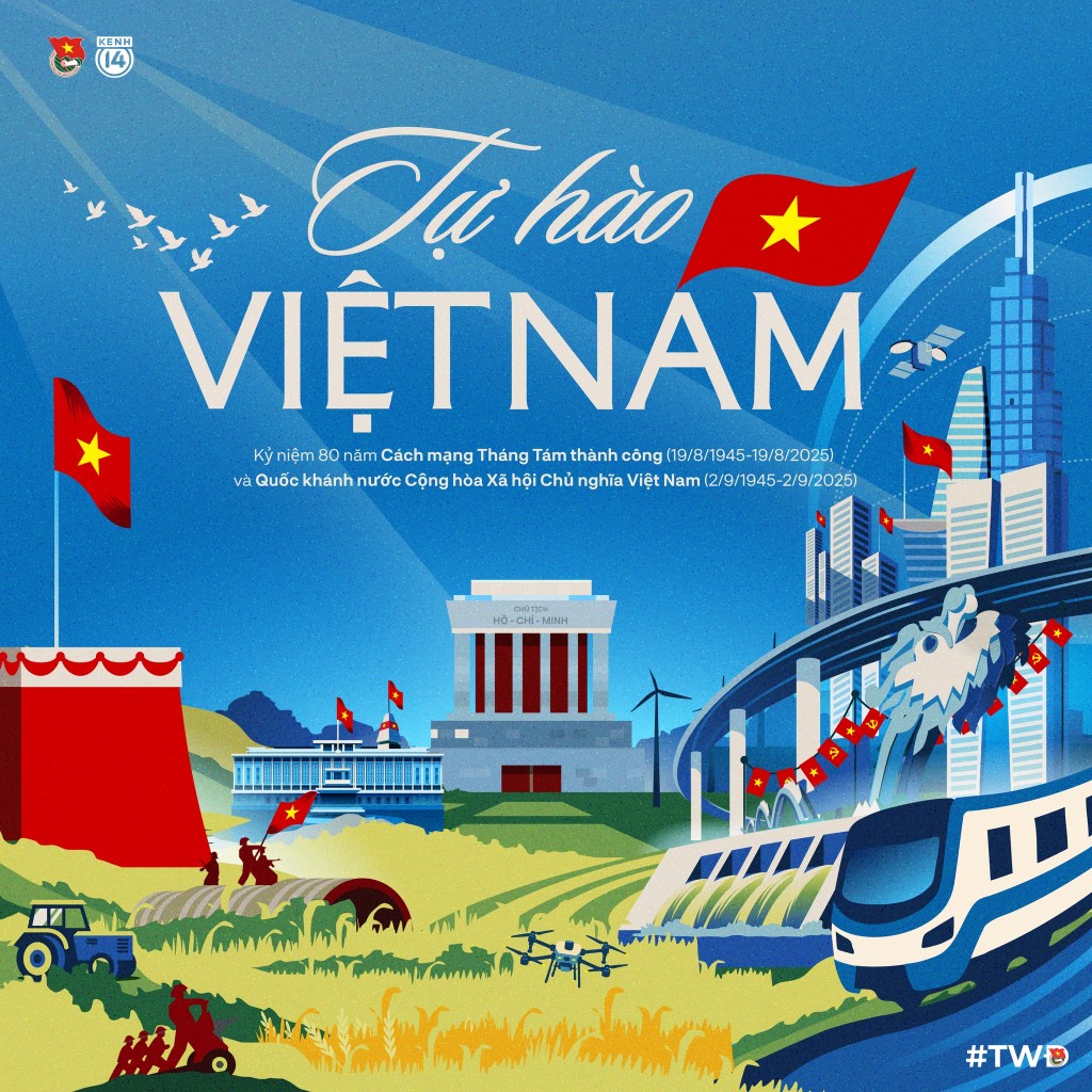 Bộ nhận diện “Tự hào Việt Nam” do Trung ương Đoàn phát hành 