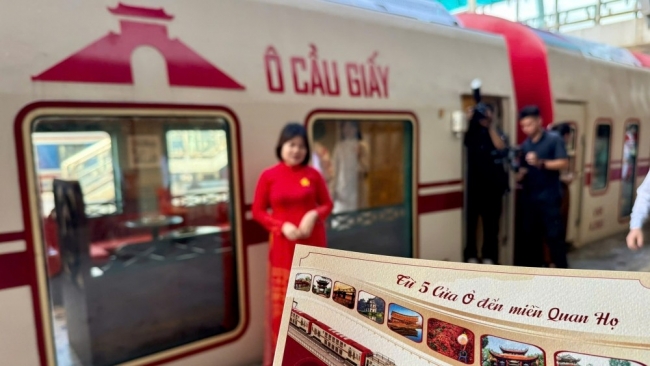Tàu Hà Nội 5 Cửa Ô kết nối di sản, quảng bá văn hóa