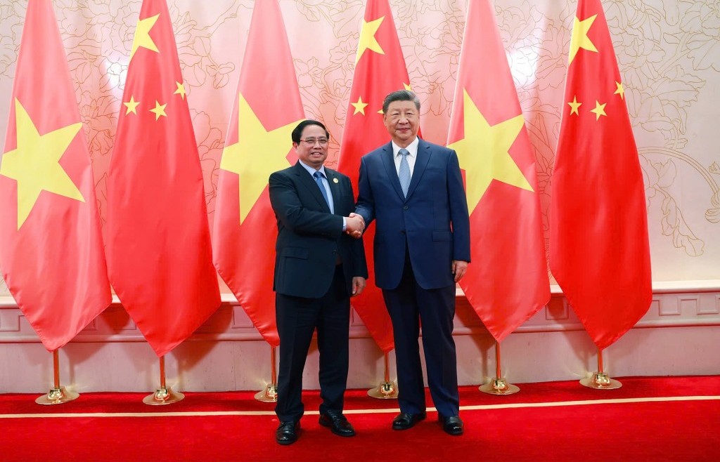 Thủ tướng Phạm Minh Chính hội kiến Tổng Bí thư, Chủ tịch nước Trung Quốc