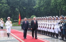 Lễ đón chính thức Bí thư thứ Nhất Đảng Cộng sản, Chủ tịch nước Cộng hòa Cuba