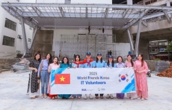 Trường THCS Giảng Võ 2 thúc đẩy công nghệ, văn hóa Việt - Hàn