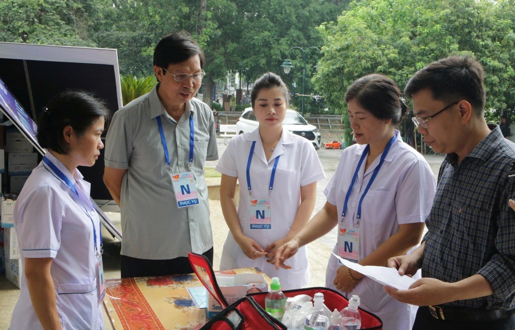 Kiểm tra, bảo đảm công tác y tế phục vụ A80