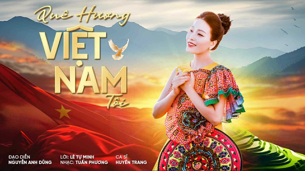 Sao Mai Huyền Trang gửi gắm tình yêu quê hương đất nước qua bộ đôi MV ra mắt vào dịp Quốc khánh