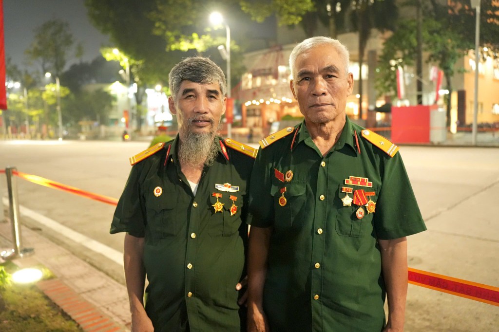 Lực lượng an ninh, vệ sinh xuyên đêm chăm lo cho cựu chiến binh