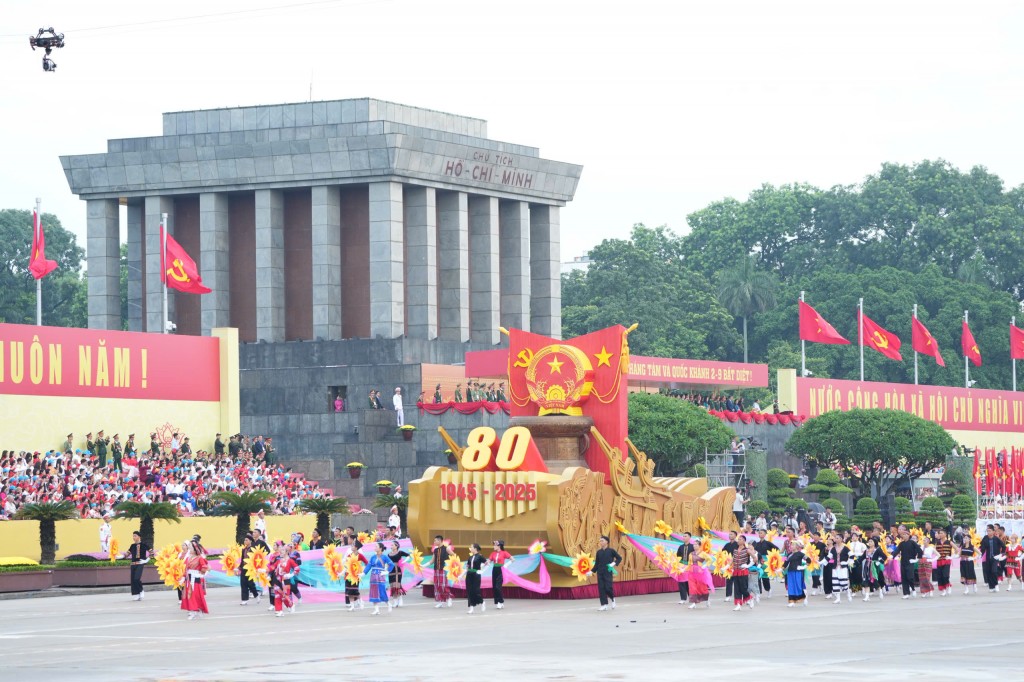 Trọng thể Lễ diễu binh, diễu hành kỷ niệm 80 năm Quốc khánh 2/9 Trọng thể Lễ diễu binh, diễu hành kỷ niệm 80 năm Quốc khánh 2/9