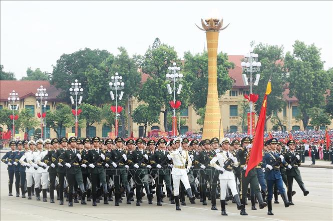 Trọng thể Lễ diễu binh, diễu hành kỷ niệm 80 năm Quốc khánh 2/9 Trọng thể Lễ diễu binh, diễu hành kỷ niệm 80 năm Quốc khánh 2/9