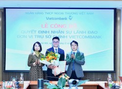 Công bố quyết định điều động, bổ nhiệm nhân sự lãnh đạo Trụ sở chính Vietcombank