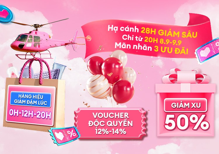 Giảm giá sập sàn đến 50%, freeship và vô vàn deal chớp nhoáng đồng giá chỉ 99K