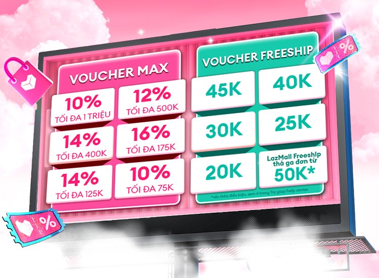 Giảm giá sập sàn đến 50%, freeship và vô vàn deal chớp nhoáng đồng giá chỉ 99K