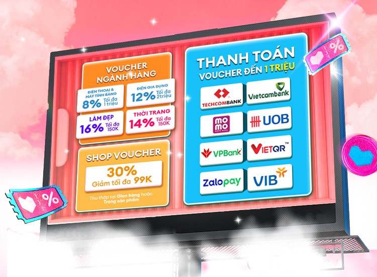 Giảm giá sập sàn đến 50%, freeship và vô vàn deal chớp nhoáng đồng giá chỉ 99K