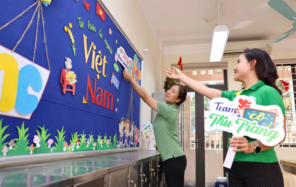 Trường học rực rỡ, sẵn sàng đón lễ khai giảng đặc biệt