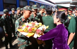 Đà Nẵng chào đón 1.500 chiến sĩ thực hiện nhiệm vụ A80 trở về