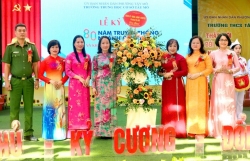 Học sinh phường Tây Mỗ tưng bừng dự Lễ khai giảng năm học mới