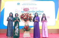 Trường Tiểu học Võ Thị Sáu chào đón 299 học sinh vào lớp 1