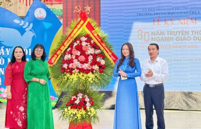 Trường THCS Thụy Phương chào đón năm học mới 2025 - 2026