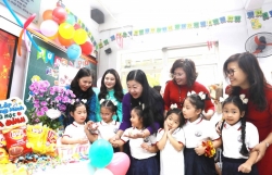 Khai giảng năm học mới cùng thầy và trò Trường Tiểu học Tây Sơn