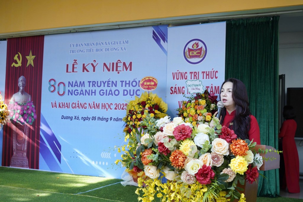 Hơn 20.000 học sinh xã Gia Lâm nô nức bước vào năm học mới